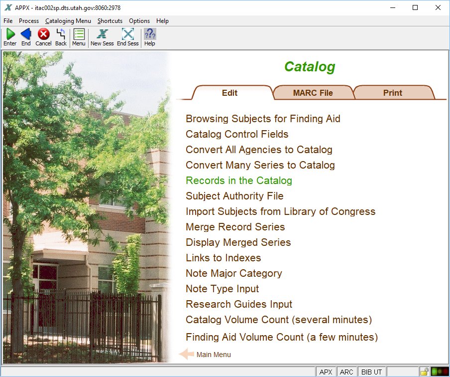 Records in Catalog Link